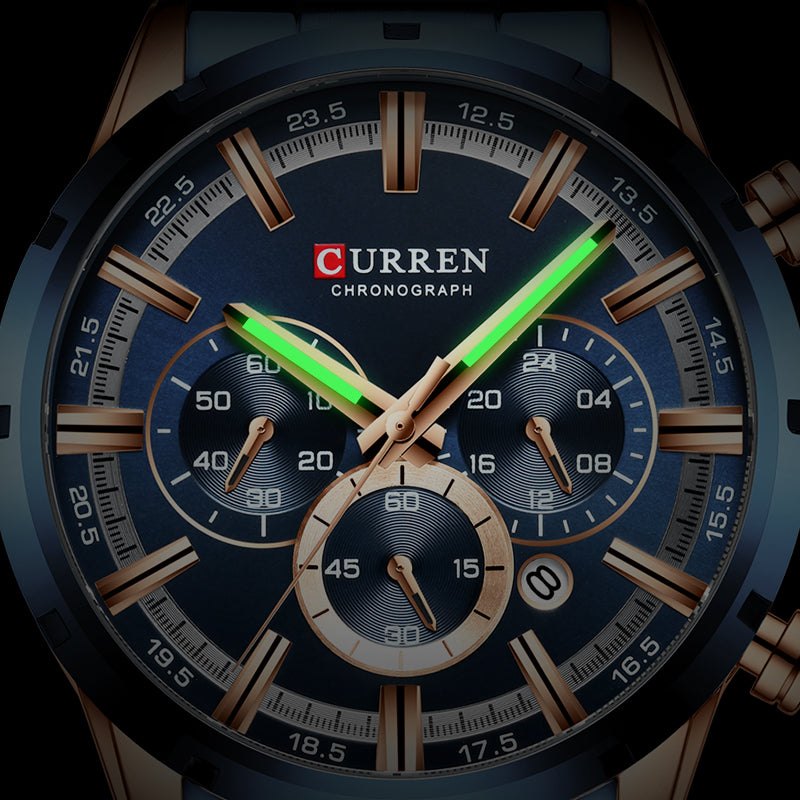 CURREN Orologio al quarzo da uomo